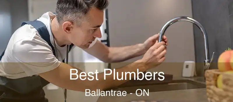 Best Plumbers Ballantrae - ON