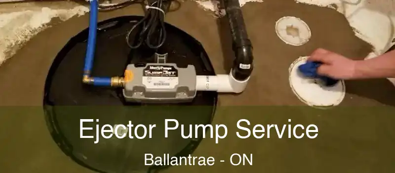 Ejector Pump Service Ballantrae - ON