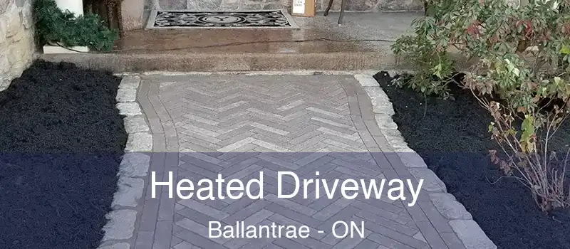 Heated Driveway Ballantrae - ON