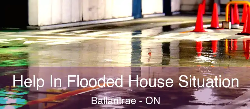  Help In Flooded House Situation Ballantrae - ON