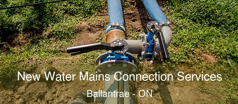  New Water Mains Connection Services Ballantrae - ON