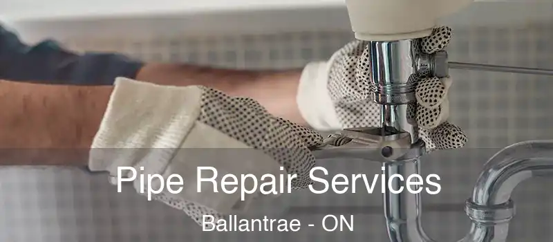 Pipe Repair Services Ballantrae - ON