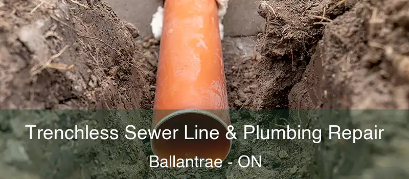 Trenchless Sewer Line & Plumbing Repair Ballantrae - ON