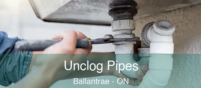  Unclog Pipes Ballantrae - ON