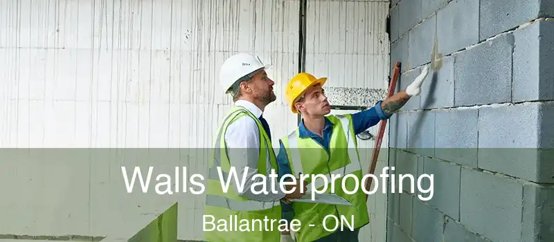 Walls Waterproofing Ballantrae - ON